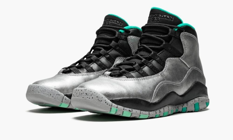 Nike Air Jordan 10 Retro 30th BG 'Lady Liberty' Lasten Kengät Metal Kultaiset Mustat | 680HCADZM