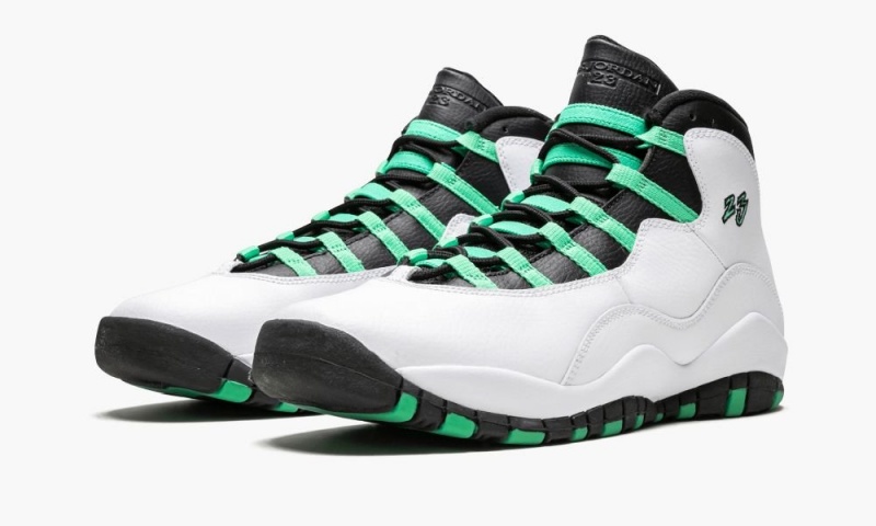 Nike Air Jordan 10 Retro 30th GG 'Verde' Lasten Kengät Valkoinen Mustat Vihreä | 362EXHLBS