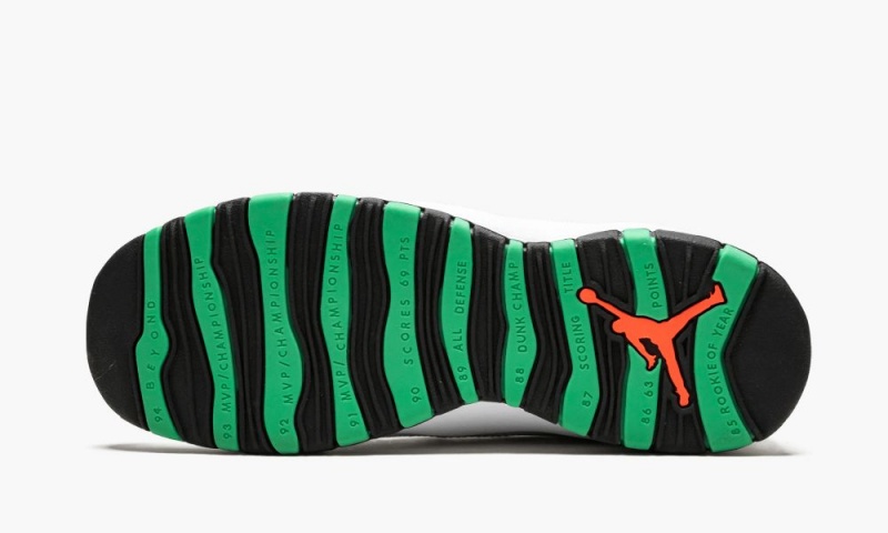 Nike Air Jordan 10 Retro 30th GG 'Verde' Lasten Kengät Valkoinen Mustat Vihreä | 362EXHLBS