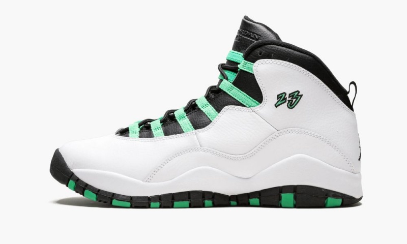 Nike Air Jordan 10 Retro 30th GG \'Verde\' Lasten Kengät Valkoinen Mustat Vihreä | 362EXHLBS