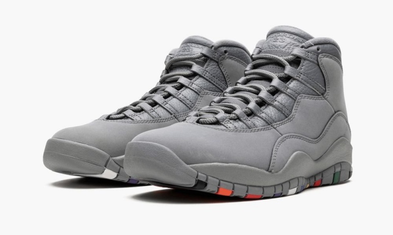 Nike Air Jordan 10 Retro 'Cool Grey' Miesten Kengät Harmaat Valkoinen | 859IECZHU