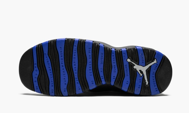 Nike Air Jordan 10 Retro (GS) 'City Pack - Orlando' Lasten Kengät Valkoinen Mustat Kuninkaallinen Sininen Sininen | 496ODBTKR