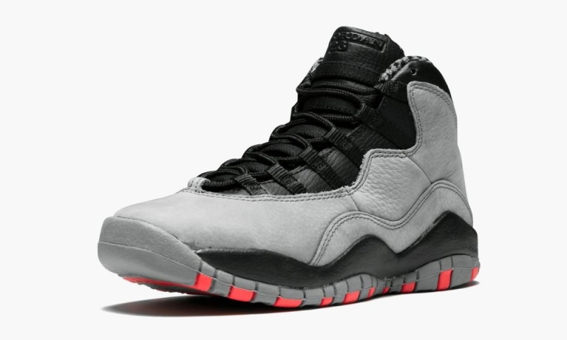 Nike Air Jordan 10 Retro (GS) 'Cool Grey' Lasten Kengät Harmaat Mustat | 741COUYBN
