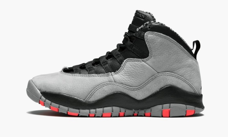 Nike Air Jordan 10 Retro (GS) \'Cool Grey\' Lasten Kengät Harmaat Mustat | 741COUYBN