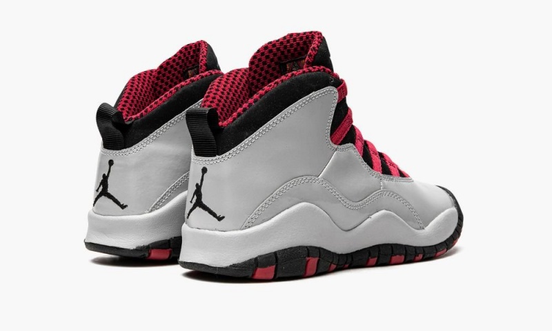 Nike Air Jordan 10 Retro (GS) Lasten Kengät Harmaat Mustat Punainen | 493DMOYQT