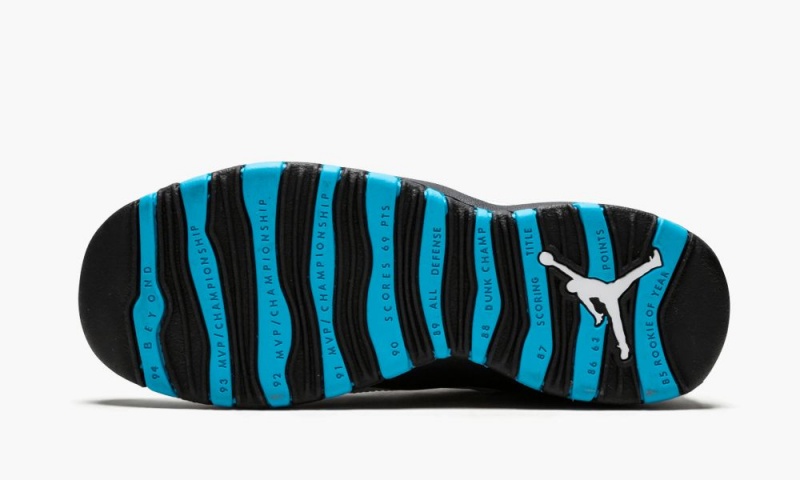 Nike Air Jordan 10 Retro (GS) 'Powder Blue' Lasten Kengät Valkoinen Sininen Mustat | 345RZDKOU