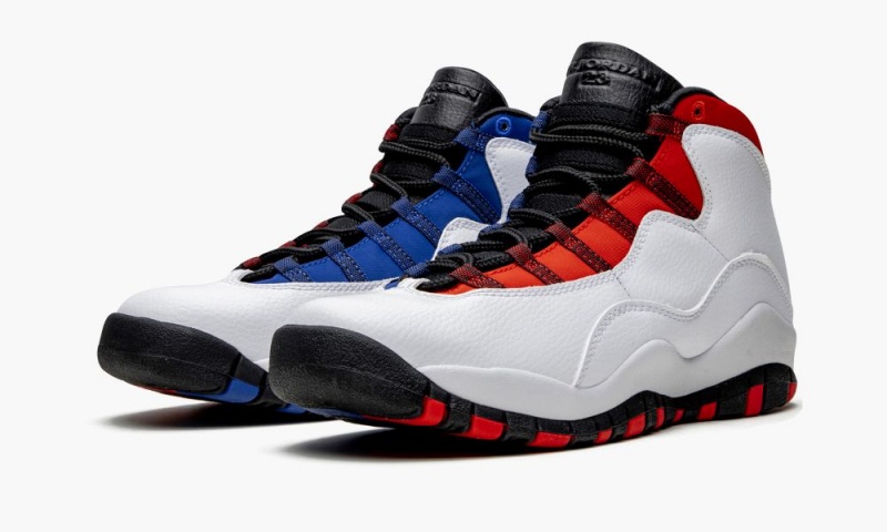 Nike Air Jordan 10 Retro (GS) 'Russell Westbrook' Lasten Kengät Valkoinen Mustat Punainen | 574MEHGJI
