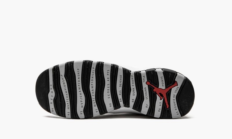 Nike Air Jordan 10 Retro GS 'Steel' Lasten Kengät Valkoinen | 589NJRYBF