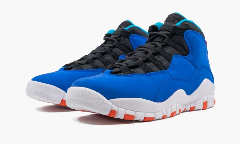 Nike Air Jordan 10 Retro (GS) 'Tinker' Lasten Kengät Sininen Oranssi Mustat | 938UKMRFC