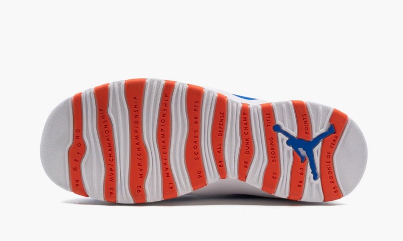 Nike Air Jordan 10 Retro (GS) 'Tinker' Lasten Kengät Sininen Oranssi Mustat | 938UKMRFC