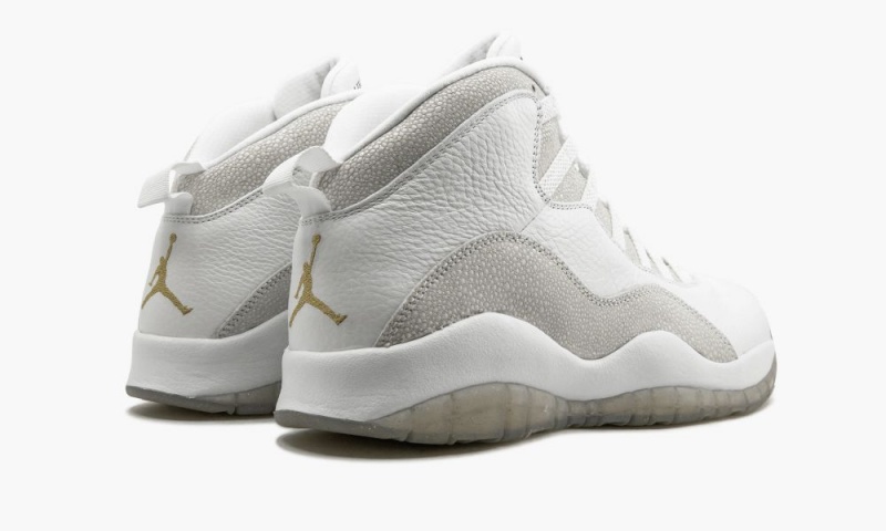 Nike Air Jordan 10 Retro OVO 'OVO' Miesten Kengät Valkoinen Metal Kultaiset | 042QNLXCS