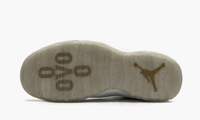 Nike Air Jordan 10 Retro OVO 'OVO' Miesten Kengät Valkoinen Metal Kultaiset | 042QNLXCS