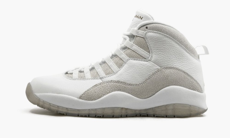 Nike Air Jordan 10 Retro OVO \'OVO\' Miesten Kengät Valkoinen Metal Kultaiset | 042QNLXCS