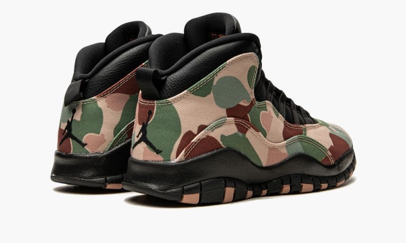 Nike Air Jordan 10 Retro 'Rattan Desert Camo' Miesten Kengät Monivärinen | 893JIMHDA