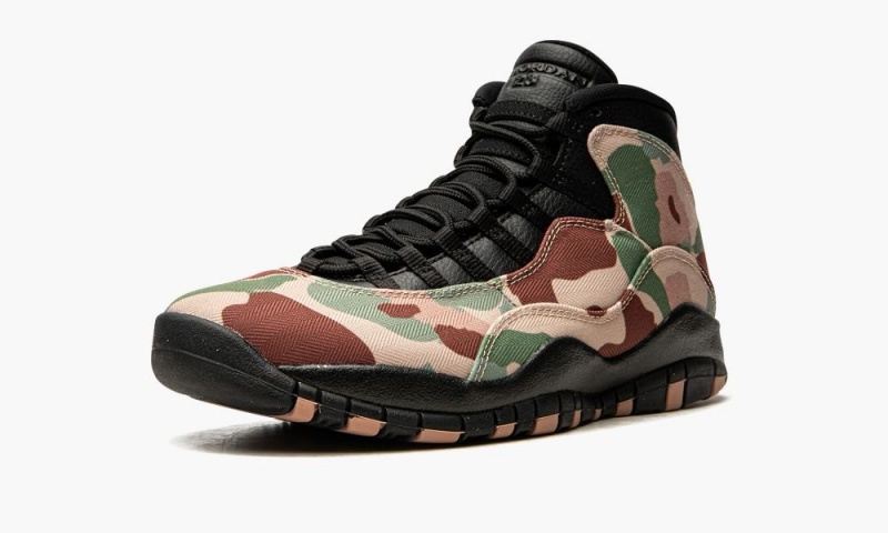 Nike Air Jordan 10 Retro 'Rattan Desert Camo' Miesten Kengät Monivärinen | 893JIMHDA