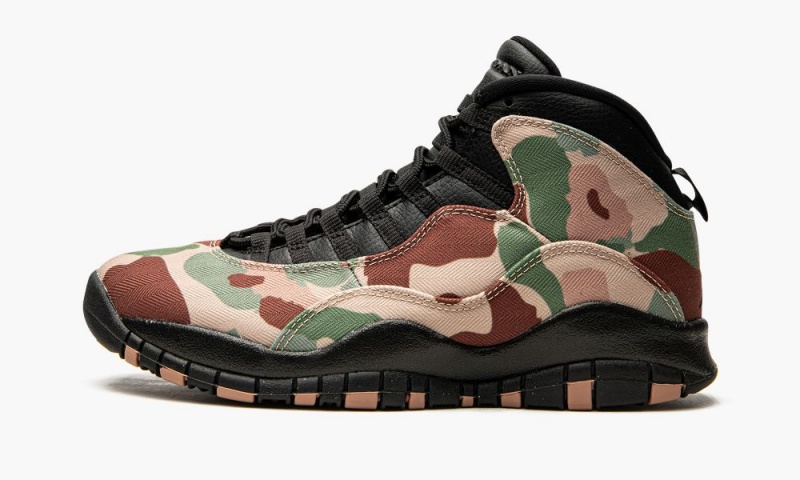 Nike Air Jordan 10 Retro \'Rattan Desert Camo\' Miesten Kengät Monivärinen | 893JIMHDA
