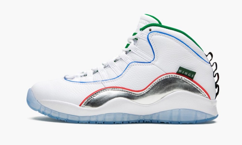 Nike Air Jordan 10 'Wings' Miesten Kengät Valkoinen Mustat | 379SWJREG