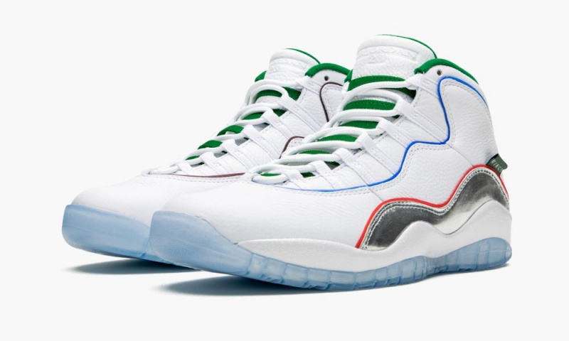 Nike Air Jordan 10 'Wings' Miesten Kengät Valkoinen Mustat | 379SWJREG