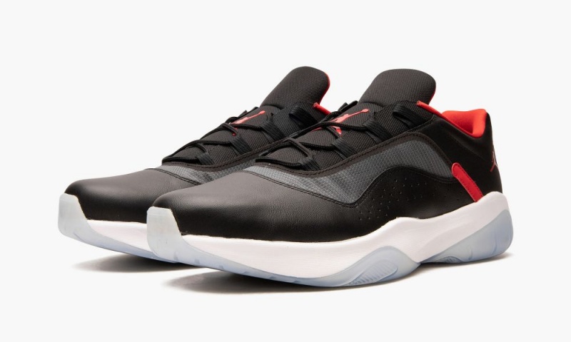 Nike Air Jordan 11 CMFT Low 'BRED' Miesten Kengät Mustat Punainen Valkoinen | 249XTDSHO
