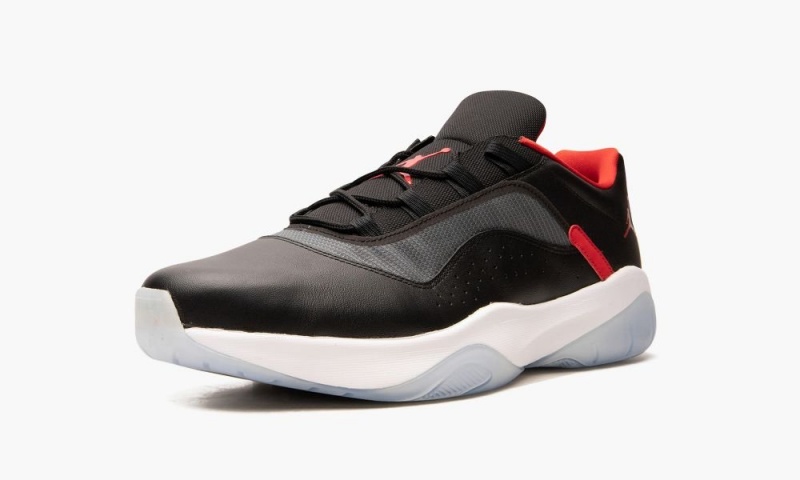 Nike Air Jordan 11 CMFT Low 'BRED' Miesten Kengät Mustat Punainen Valkoinen | 249XTDSHO