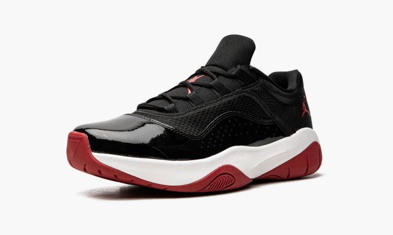 Nike Air Jordan 11 CMFT Low 'BRED' Miesten Kengät Mustat Valkoinen Punainen | 240IXCGSR