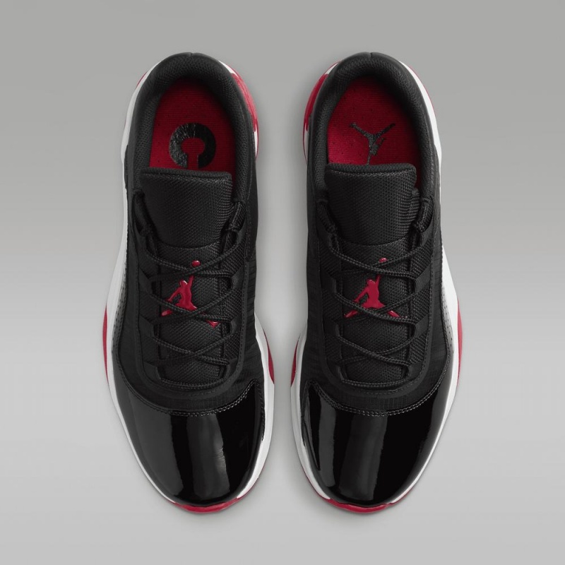 Nike Air Jordan 11 CMFT Low Miesten Kengät Mustat Valkoinen Punainen | 039EFWHQN