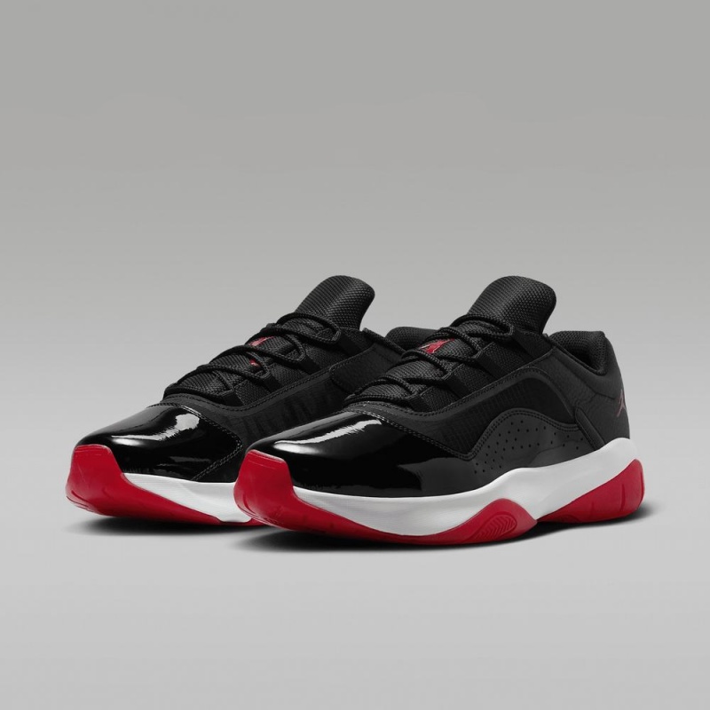 Nike Air Jordan 11 CMFT Low Miesten Kengät Mustat Valkoinen Punainen | 039EFWHQN