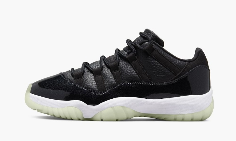 Nike Air Jordan 11 Low '72 - 10' Miesten Kengät Mustat Punainen Valkoinen | 685LDFHER