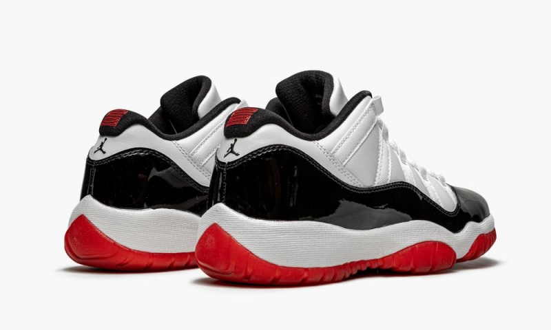 Nike Air Jordan 11 Low GS 'Concord Bred' Lasten Kengät Valkoinen Punainen Mustat | 753LEKZFO