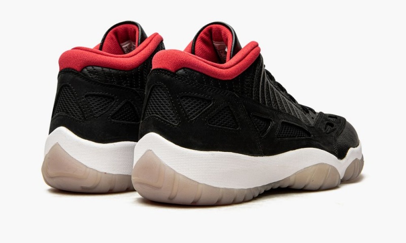 Nike Air Jordan 11 Low IE 'Bred 2021' Miesten Kengät Mustat Valkoinen Punainen | 158WFVORY