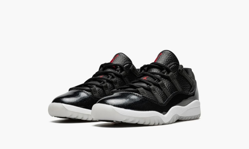 Nike Air Jordan 11 Low PS '72 - 10' Lasten Kengät Mustat Punainen Valkoinen | 395DBZMXJ