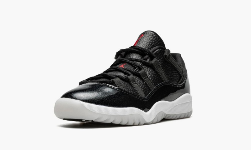 Nike Air Jordan 11 Low PS '72 - 10' Lasten Kengät Mustat Punainen Valkoinen | 395DBZMXJ