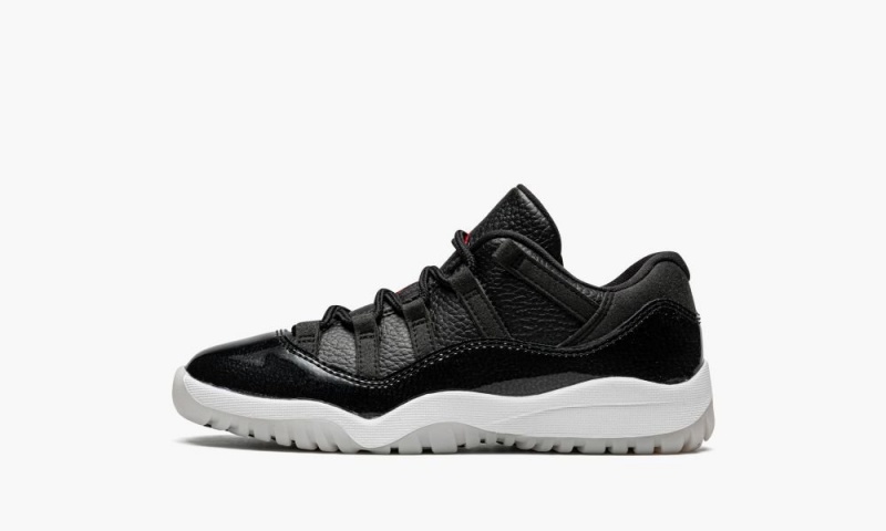 Nike Air Jordan 11 Low PS \'72 - 10\' Lasten Kengät Mustat Punainen Valkoinen | 395DBZMXJ