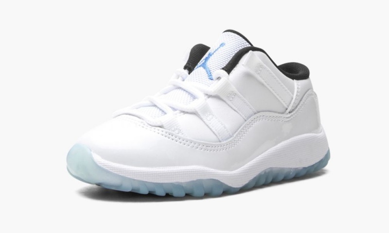 Nike Air Jordan 11 Low TD 'Legend Blue' Lasten Kengät Valkoinen Sininen | 248ULHZEN