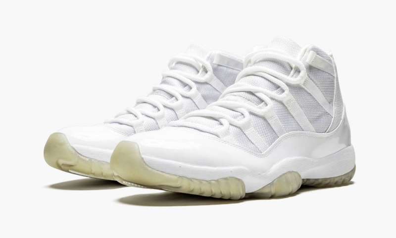 Nike Air Jordan 11 Retro 'Anniversary' Miesten Kengät Valkoinen Metal Hopea | 187TNZMDY