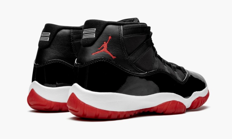 Nike Air Jordan 11 Retro 'Bred 2019' Miesten Kengät Mustat Valkoinen Punainen | 613AEFSUP