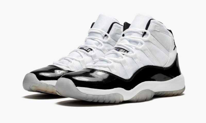 Nike Air Jordan 11 Retro (GS) 'Concord' Lasten Kengät Valkoinen Mustat | 864VBMDJP