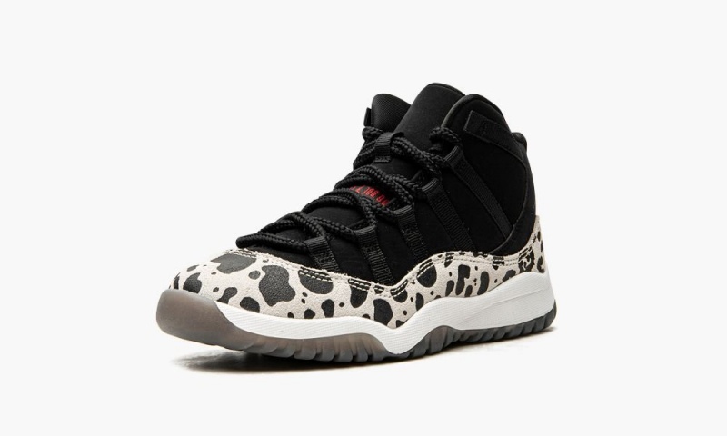 Nike Air Jordan 11 Retro Lasten Kengät Mustat Punainen Valkoinen | 701QGMPEN