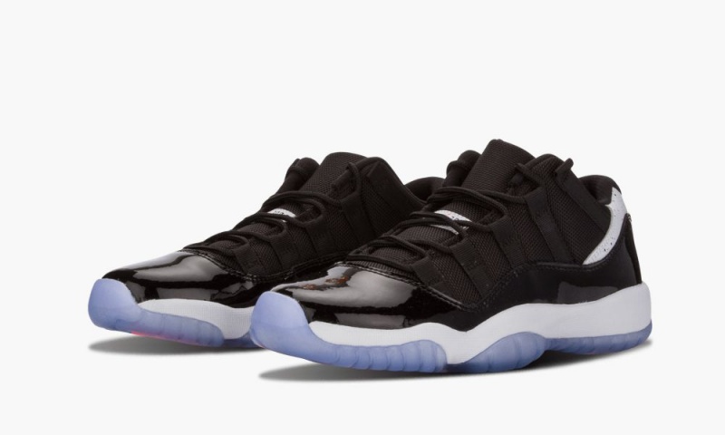 Nike Air Jordan 11 Retro Low BG 'Infrared' Lasten Kengät Mustat Platina | 796JKFMEU