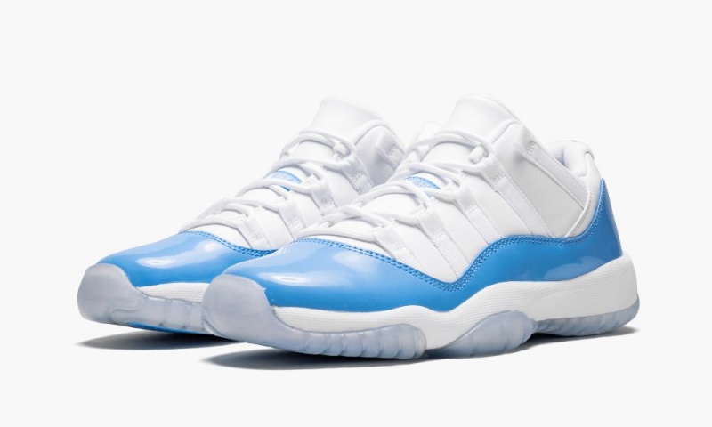 Nike Air Jordan 11 Retro Low BG Lasten Kengät Valkoinen Sininen | 408YXVMUL
