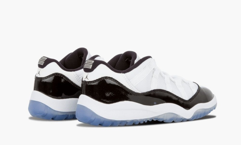 Nike Air Jordan 11 Retro Low BP 'Concord' Lasten Kengät Valkoinen Mustat | 617OQGVFX