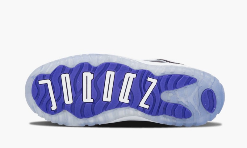 Nike Air Jordan 11 Retro Low BP 'Concord' Lasten Kengät Valkoinen Mustat | 617OQGVFX