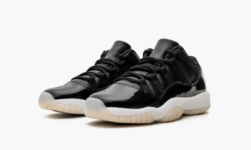 Nike Air Jordan 11 Retro Low GS '72-10' Lasten Kengät Mustat Punainen Valkoinen | 873YNQTSV