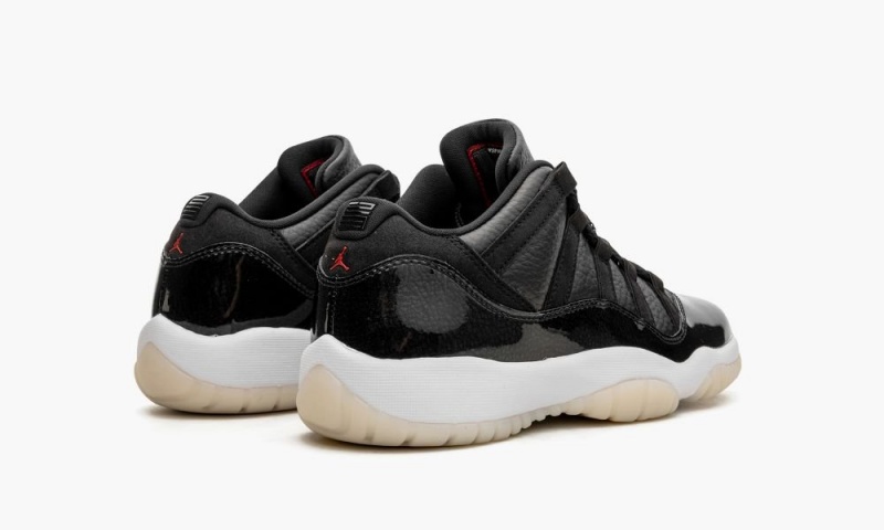 Nike Air Jordan 11 Retro Low GS '72-10' Lasten Kengät Mustat Punainen Valkoinen | 873YNQTSV