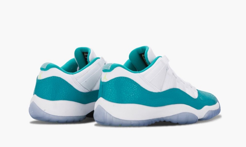 Nike Air Jordan 11 Retro Low (GS) 'Turbo Green' Lasten Kengät Valkoinen Vihreä | 285EAPOKX