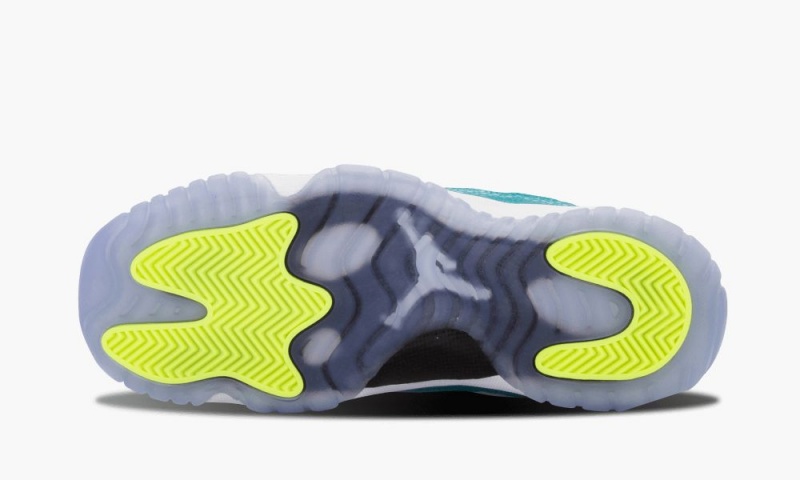 Nike Air Jordan 11 Retro Low (GS) 'Turbo Green' Lasten Kengät Valkoinen Vihreä | 285EAPOKX