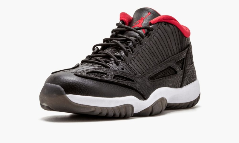 Nike Air Jordan 11 Retro Low IE Miesten Kengät Mustat Punainen Valkoinen | 215FXTLBK