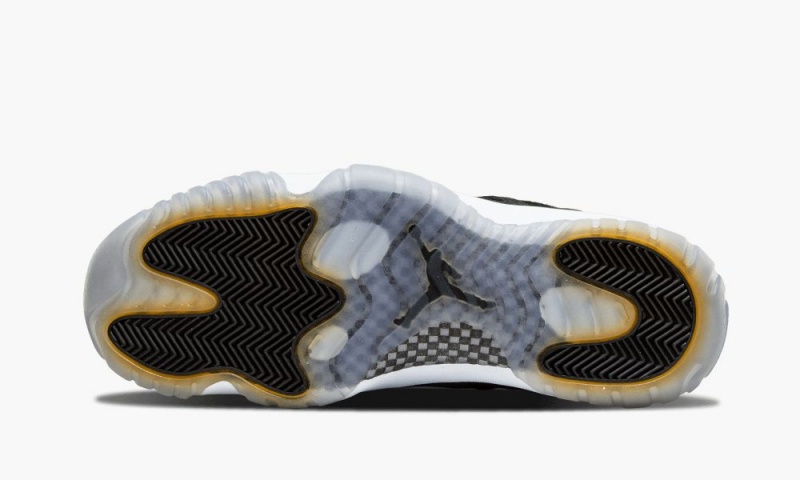 Nike Air Jordan 11 Retro Low Miesten Kengät Valkoinen Metal Hopea Mustat | 195ZAUHFO