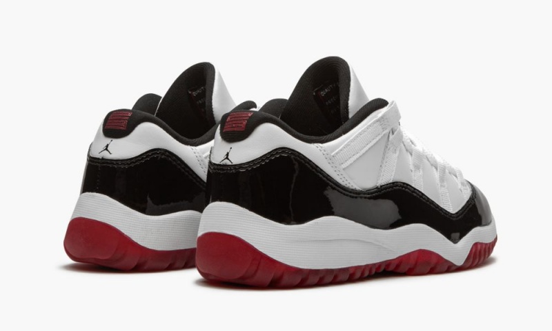 Nike Air Jordan 11 Retro Low PS 'Concord Bred' Lasten Kengät Valkoinen Punainen Mustat | 813NCRPKW