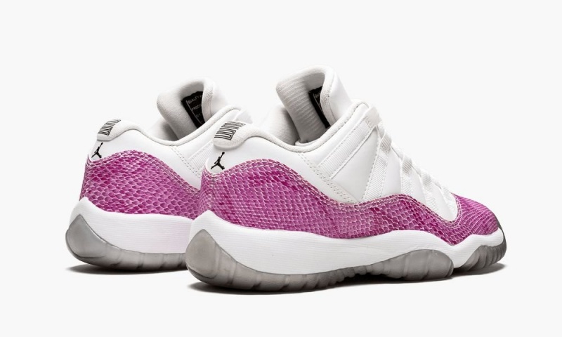 Nike Air Jordan 11 Retro Low 'Snake' Lasten Kengät Valkoinen Mustat Pinkki | 860QEKNGR